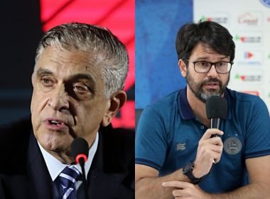 Em reunião para formação da Liga de clubes, Petraglia ameaça dar tapa em Bellintani