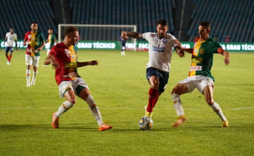 Futebol: Bahia perde para o Sampaio Corrêa na estreia pela Copa do Nordeste