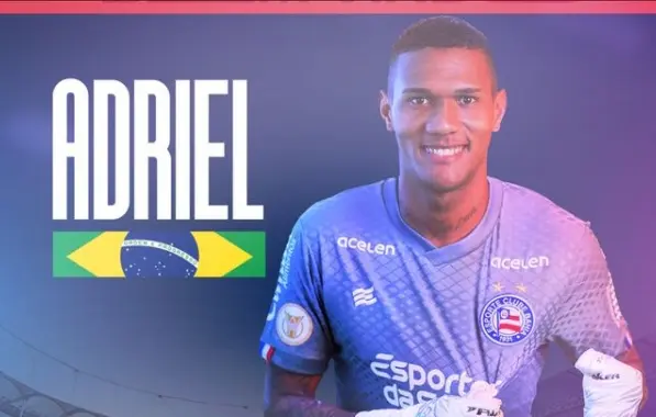 Futebol: Bahia anuncia contratação do goleiro Adriel