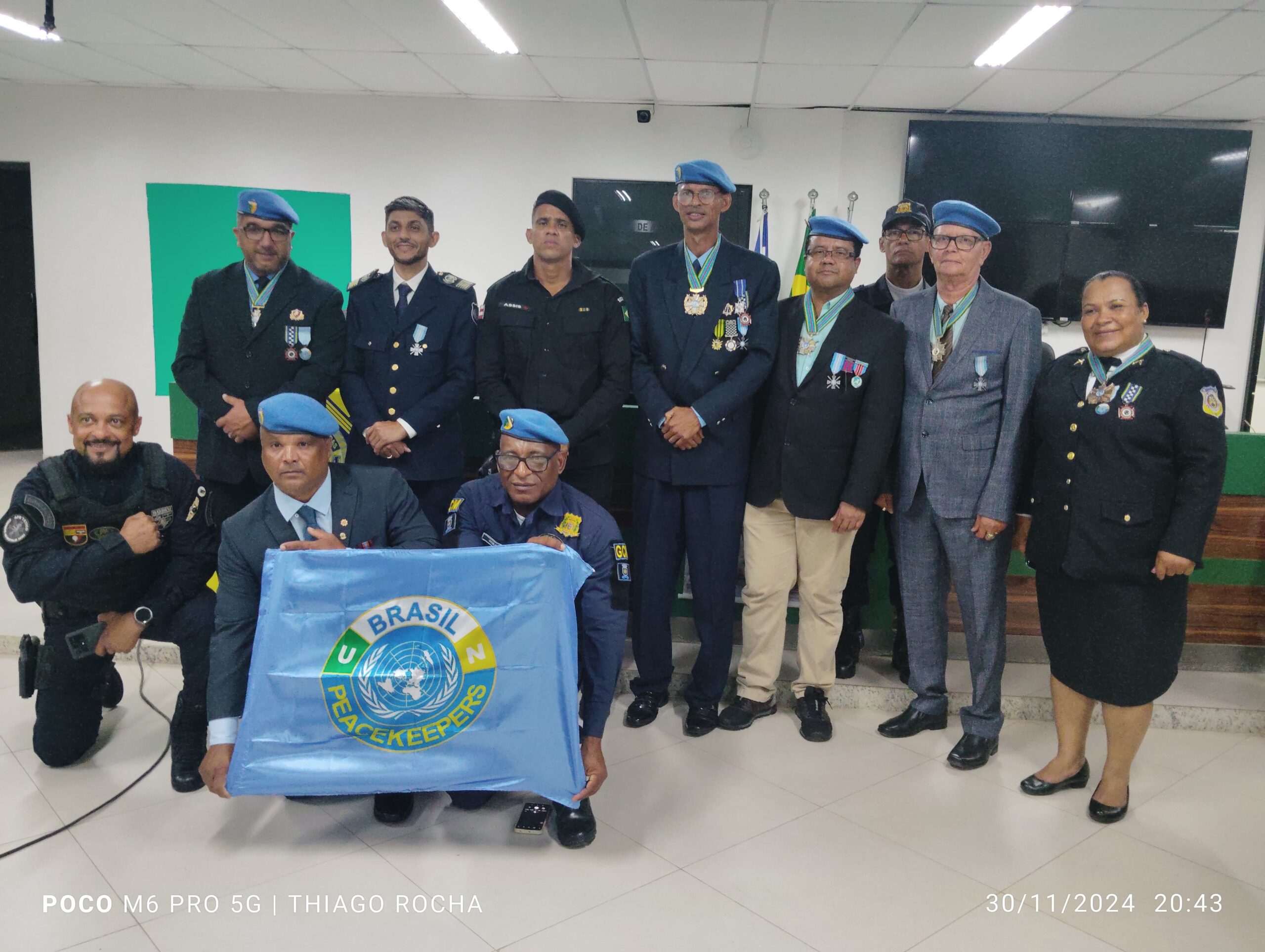 ABFIP-Btl Suez da ONU homenageou as Forças de Segurança da Bahia, na cidade de Ilhéus.