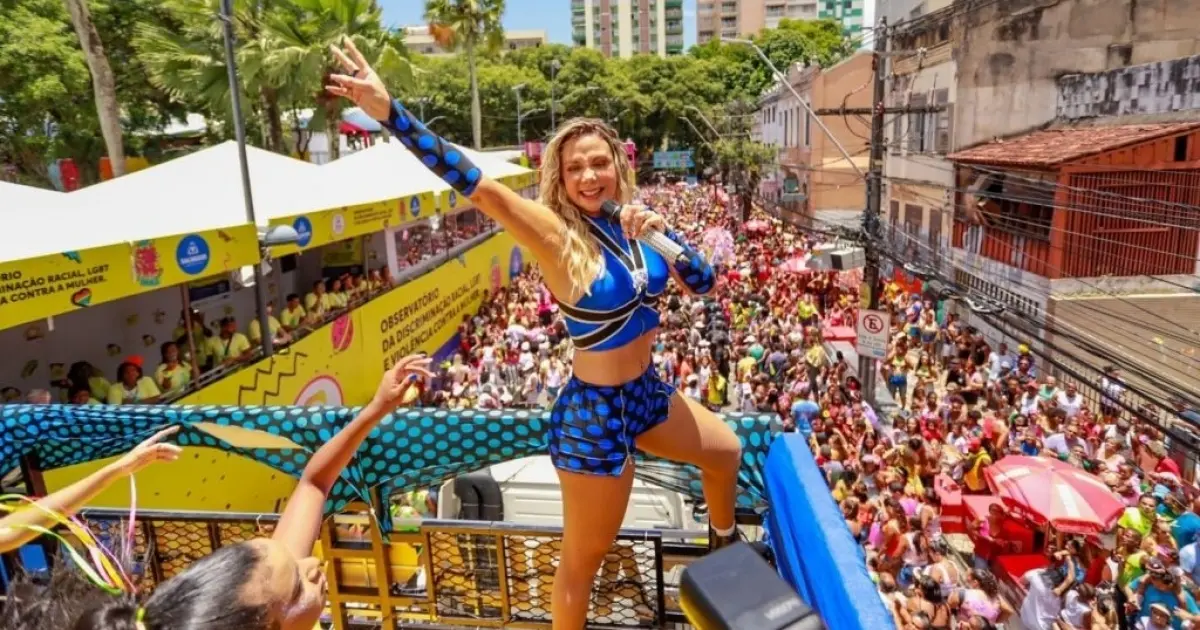 Carla Perez anuncia aposentadoria do Carnaval de Salvador com Bloco Algodão Doce: “Passar o bastão”