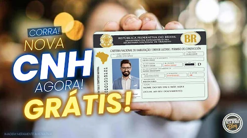 HABILITAÇÃO GRÁTIS: Governo anuncia CNH de graça em todo Brasil; Saiba como se inscrever para vagas grátis de habilitação
