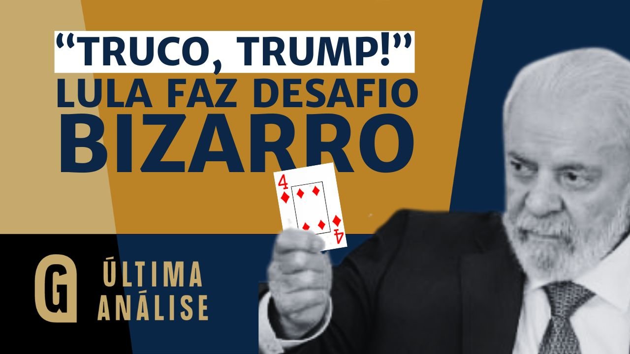 Lula “truca” Trump e trata conflito diplomático como jogo de mesa