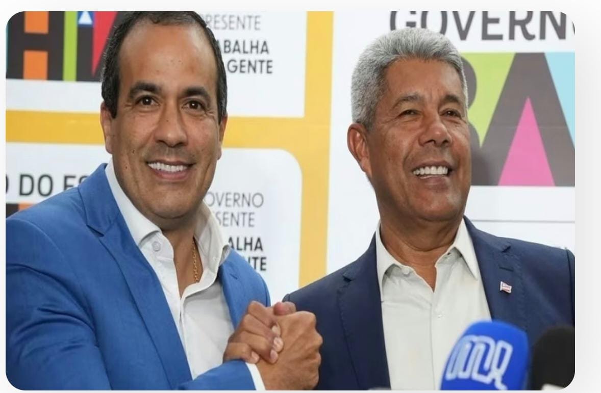 Bruno Reis e Jerônimo discutem mobilidade e nova rodoviária de Salvador em reunião