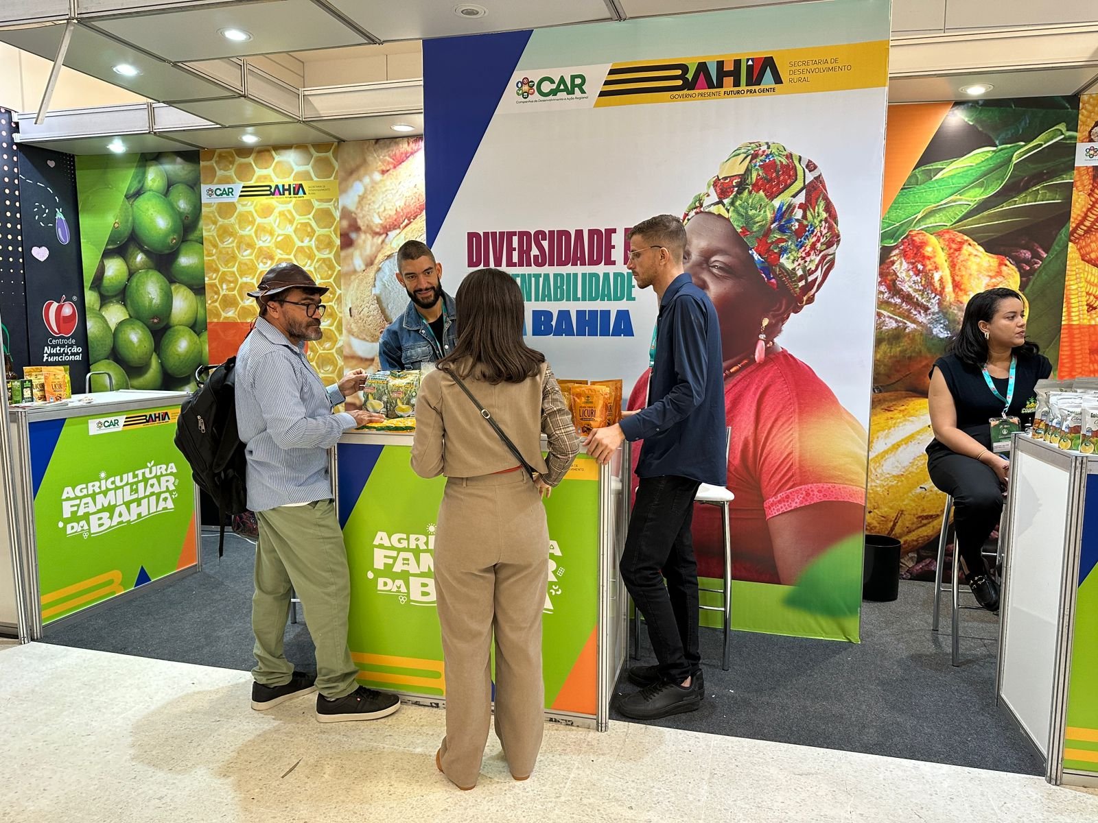 Agricultura Familiar da Bahia marca presença no maior congresso de nutrição funcional do mundo