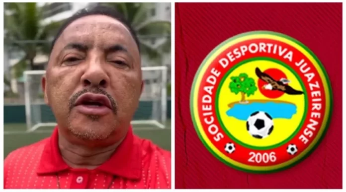 Futebol Baiano: Juazeirense terá “mudanças radicais” em 2026 e novo escudo, anuncia Roberto Carlos