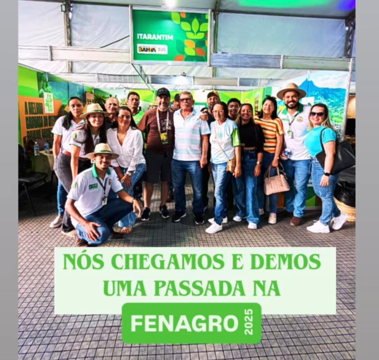 Itarantim, a Capital da Cachaça, marca presença de destaque na 34ª Fenagro 2025