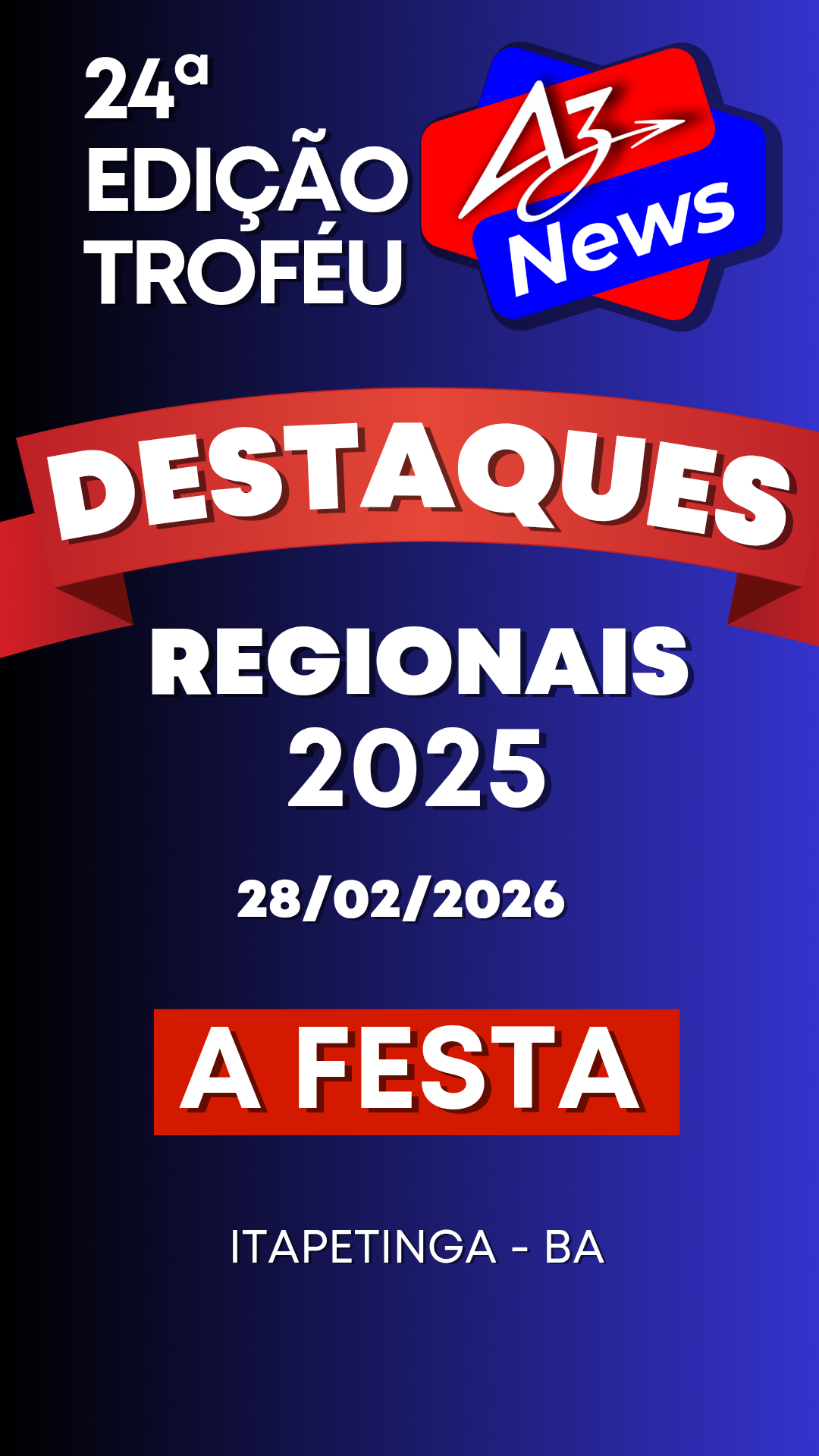 24ª Edição do Troféu AZNEWS – Destaques Regionais 2025