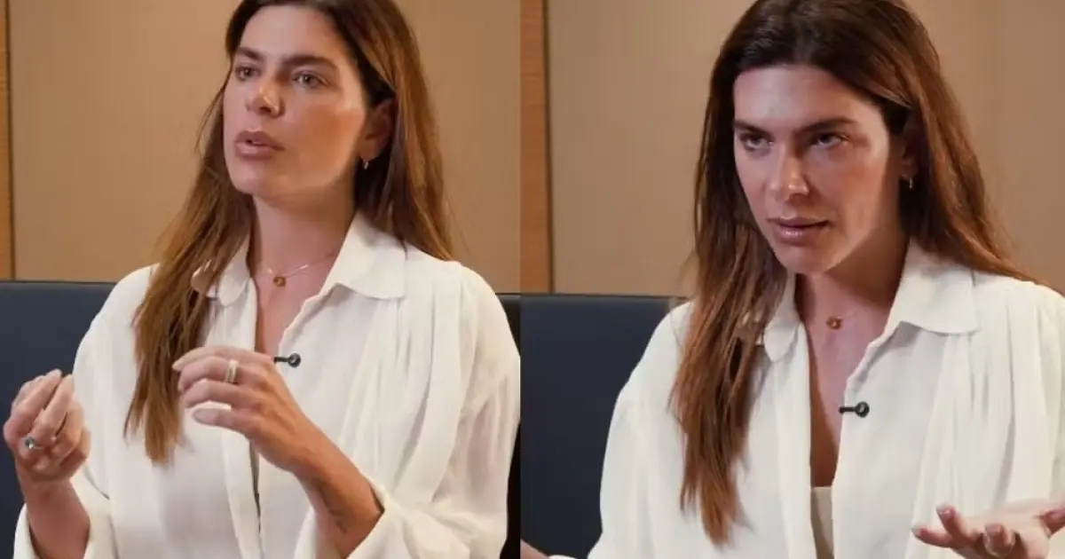 Ex de Cauã Reymond participa de campanha pelo fim da violência contra a mulher e relata abuso: “Eu ia morrer”