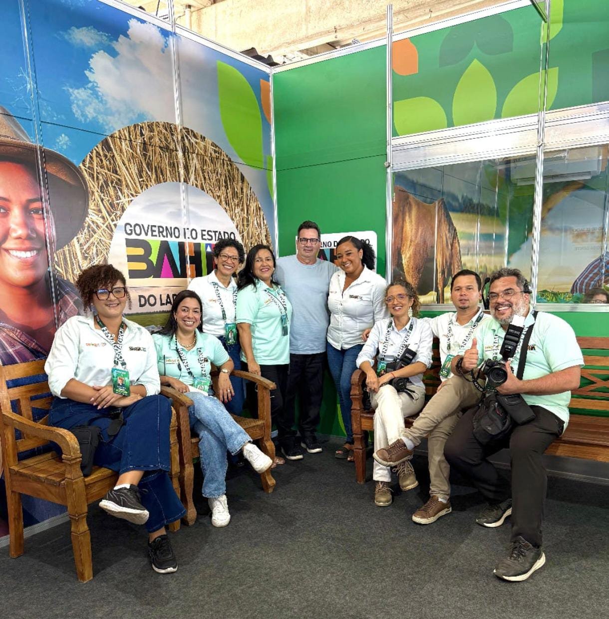 Equipe da ASCOM/SEAGRI brilha na 34ª Fenagro.