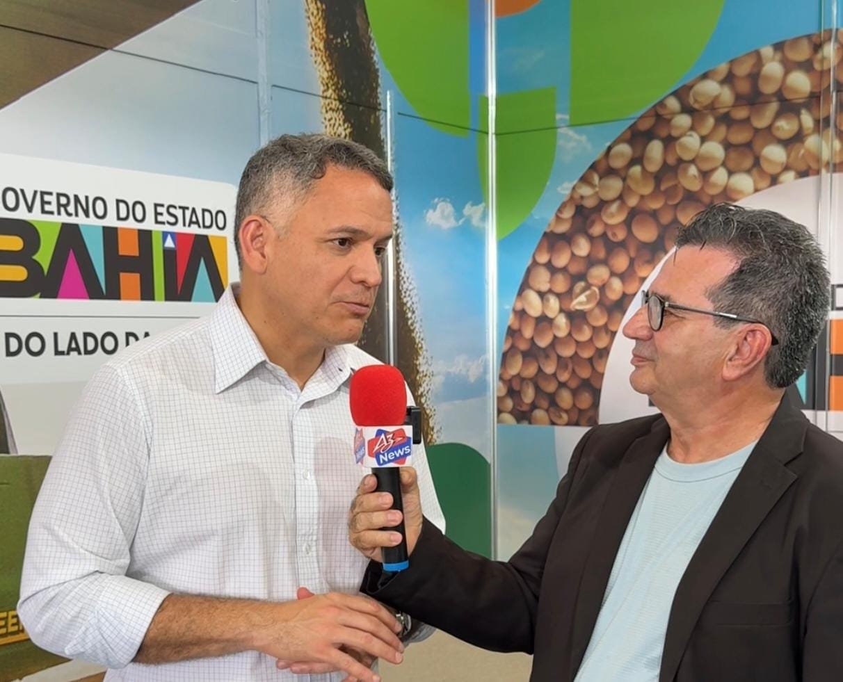 Na manhã desta quarta-feira, no 5º dia da 34ª edição da Fenagro, o secretário de Agricultura Pablo Barroso concedeu uma importante entrevista ao Canal AZNEWS do Sudoeste.