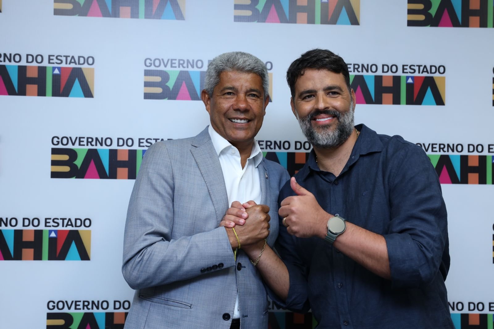 “Pode contar comigo”, disse prefeito de Aurelino Leal a Jerônimo Rodrigues