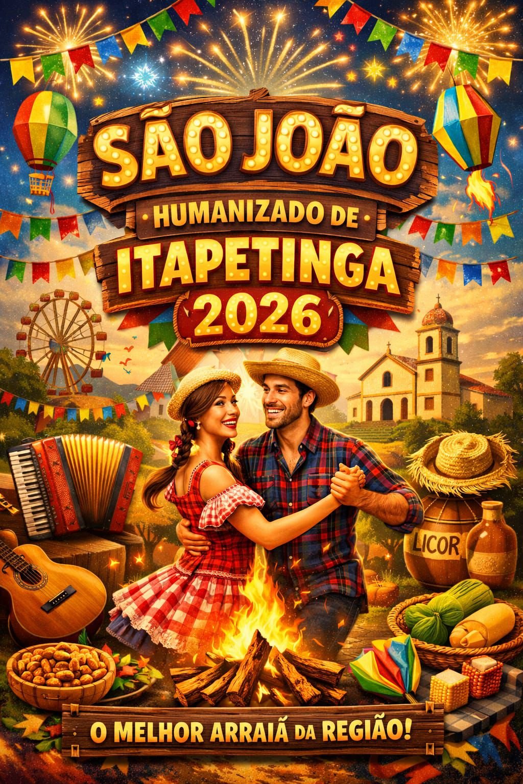 ITAPETINGA VAI TREMER! São João Humanizado 2026 promete ser o maior arraiá do Nordeste!