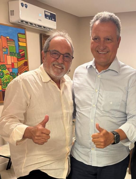 Ex-Ministro Rui Costa recebe prefeito Eduardo Hagge para discutir novas ações para Itapetinga