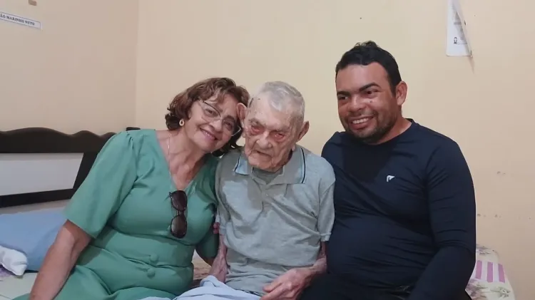 Cearense de 112 anos é reconhecido como o homem mais velho do mundo