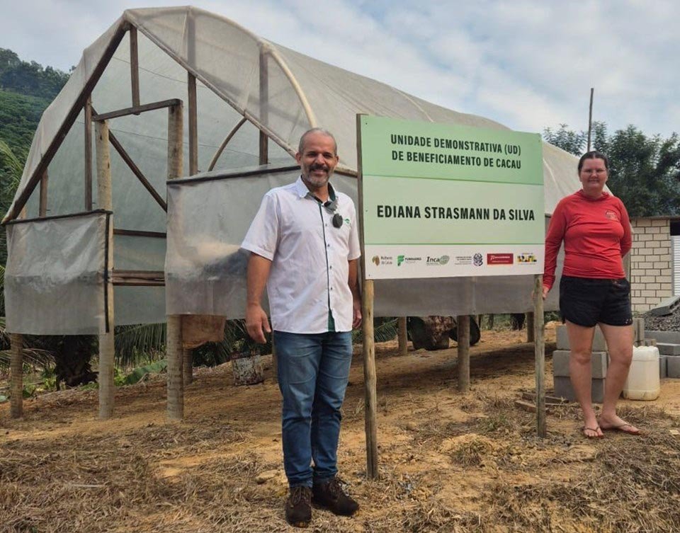 Projeto Mulheres do Cacau implanta sistemas agroflorestais e unidades de beneficiamento de amêndoas
