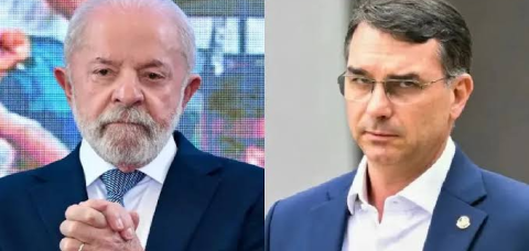 Lula tem 47% das intenções e Flávio Bolsonaro, 45%, no segundo turno