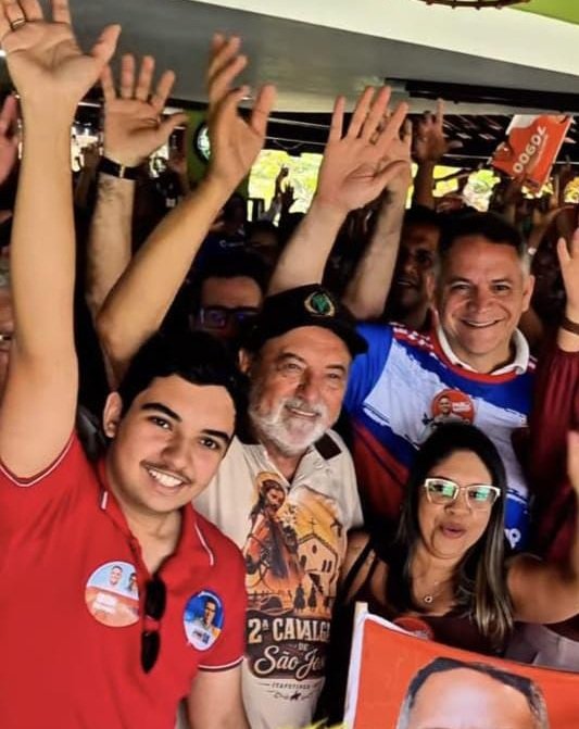 Com presença do prefeito Eduardo Hagge, Grupo Unindo Forças promove grande recepção para Pablo Barrozo e Jayminho Vieira Lima