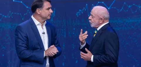 Lula e Flávio Bolsonaro aparecem tecnicamente empatados no segundo turno, diz pesquisa Vox